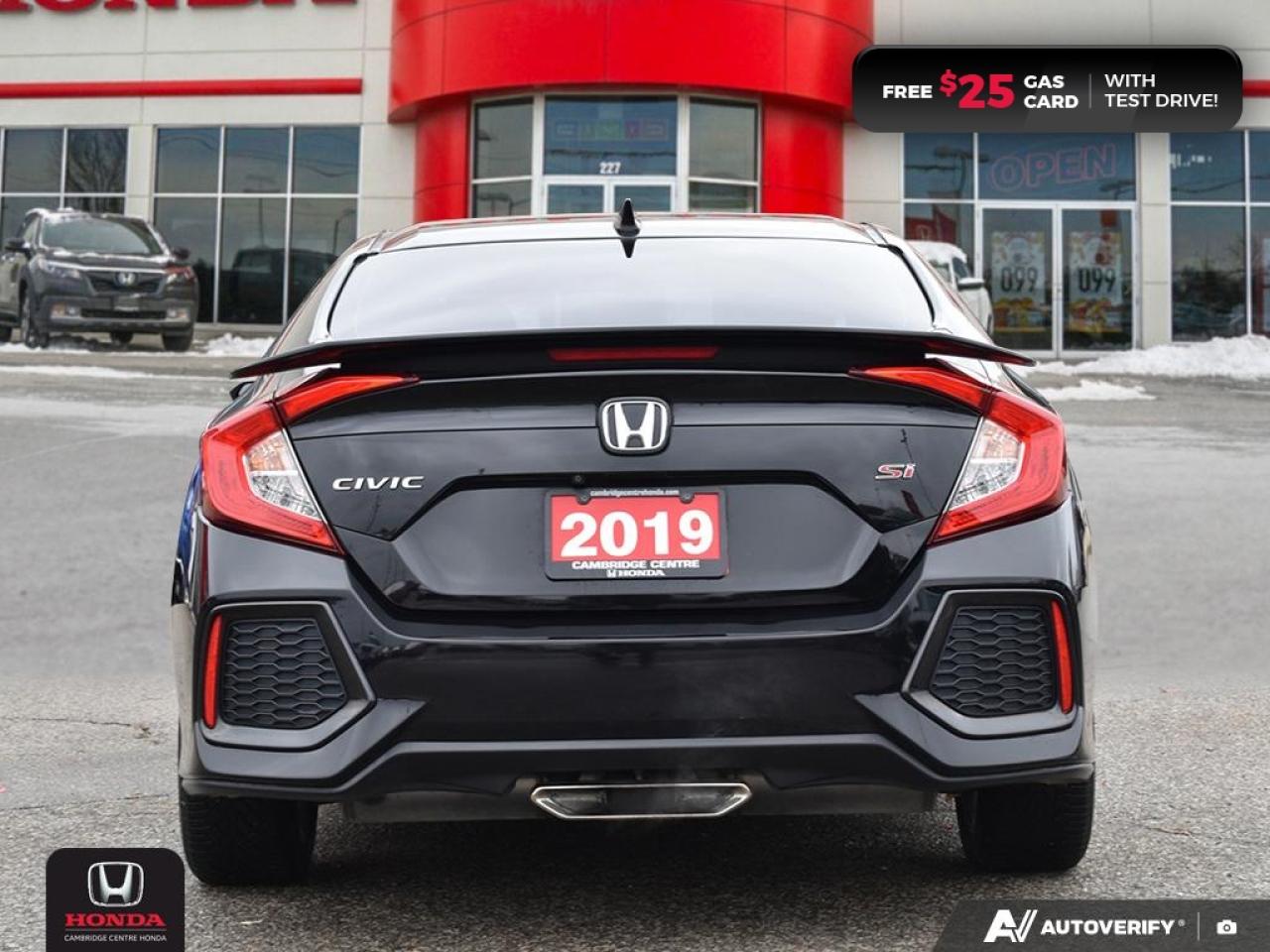 2019 Honda Civic Si HEATED SEATS | REARVIEW CAMERA | APPLE CARPLAY™/ANDROID AUTO™ Photo4