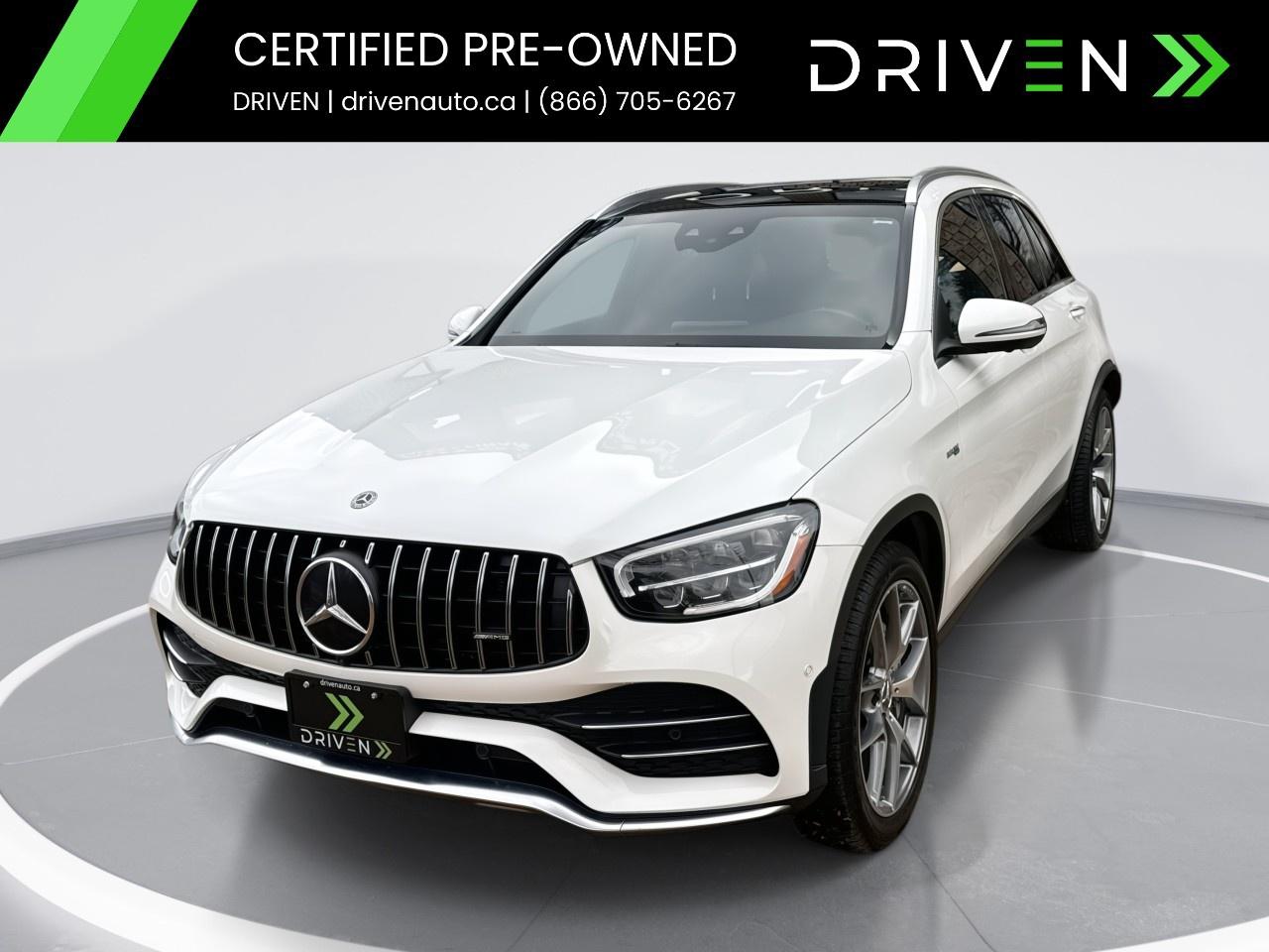 <p><strong>SPECIAL FINANCE PRICE: $38,995</strong></p><p><strong>CASH PRICE: $40,995</strong></p><p>Unleash performance and prestige with this Mercedes-Benz GLC43 AMG. Its handcrafted <strong>AMG 3.0L biturbo V6</strong> delivers thrilling acceleration, while <strong>4MATIC all-wheel drive</strong> and <strong>sport-tuned suspension</strong> keep every corner in your command.</p><p>Inside, indulge in luxury with premium <strong>black leather with red stitching</strong>, <strong>heated seats</strong>, and a <strong>panoramic sunroof</strong>. The advanced <strong>MBUX infotainment system</strong> offers you <strong>bluetooth, smart device integration</strong>, and a <strong>Wi-Fi hotspot</strong> to stay connected at all times. Safety features like <strong>lane assist, brake assist, park sensors</strong>, <strong>back-up camera and </strong>much more<strong> driver assistance features</strong> keep you safe and secure on every drive.</p> <p><span style=color:black>This vehicle is in<strong>excellent showroom condition</strong>and backed by the<strong>DRIVEN Certified Advantage Program</strong>for complete peace of mind.</span></p><p><span style=color:black><strong>INSPECTION & CERTIFICATION</strong></span></p><p><span style=color:black>This vehicle has undergone a<strong>comprehensive 150-point inspection</strong>by licensed in-house mechanics, assessing its cosmetic, mechanical, and safety condition. It comes<strong>DRIVEN Certified</strong>, which includes our<strong>30-Day / 2,500KM Vehicle Assurance Program</strong>covering any mechanical issues within that period.</span></p><p><span style=color:black><strong>DRIVEN CERTIFIED ADVANTAGE PROGRAM  INCLUDED FOR ALL BUYERS</strong></span></p><p><span style=color:black> 30-Day / 2,500KM Vehicle Assurance Program  Ontario-wide delivery available  Free Carfax Vehicle History Report  Access to Industry-Leading Warranty & GAP Programs  WALKAWAY Protection Available  Fresh Oil Change & New Cabin Air Filter  Meticulously Reconditioned & Professionally Detailed Vehicles</span></p><p><span style=color:black><strong>FINANCING AVAILABLE</strong></span></p><p><span style=color:black>All credit types are welcome! Whether youre a<strong>first-time buyer</strong>,<strong>newcomer to Canada</strong>, or<strong>rebuilding credit</strong>, our<strong>Equifax Certified Finance Team</strong>works to secure your best approval.</span></p><p><span style=color:black>Special Financing Programs are available for an additional<strong>$999</strong>, covering the expert services we provide to secure the<strong>lowest rates, best approvals, and most flexible terms</strong>.</span></p><p><span style=color:black>The<strong>Special Finance Price</strong>reflects a dealer discount and is available only when financing is arranged through<strong>DRIVEN</strong>, on approved credit (O.A.C.). Customers paying cash or using outside financing will pay the full<strong>cash price</strong>listed above.</span></p><p><span style=color:black><strong>CONVENIENCE & EXPERIENCE</strong></span></p><p><span style=color:black> State-of-the-Art Facility in Newmarket, ON  Hundreds of 5-Star Google Reviews  Recognized for expertise and trust  Transparent, Pressure-Free Consultations  Top Dollar for Trades  Well buy your vehicle even if you dont buy ours</span></p><p><span style=color:black><strong>ABOUT DRIVEN</strong></span></p><p><span style=color:black><strong>DRIVEN</strong> Anything but your typical dealership. Your one-stop destination for<strong>buying, selling, and servicing vehicles</strong>, built on transparency, trust, and a people-first approach.</span></p><p><span style=color:black>Visit us today at<strong>220 Mulock Drive, Newmarket, ON L3Y 9B7</strong> Or explore our full inventory and get<strong>pre-approved in minutes</strong>with<strong>no credit impact</strong>at</span><a target=_blank rel=noopener noreferrer nofollow href=http://www.drivenauto.ca><span style=color:blue>www.drivenauto.ca</span></a></p><p><span style=color:black>In accordance with<strong>OMVIC regulations</strong>, the listed<strong>cash price</strong>is the total all-in price excluding taxes and licensing. The<strong>Special Financing Price</strong>reflects dealer incentives available only when financing is arranged through DRIVEN (O.A.C.).</span></p><p><span style=color:black>***Although every effort is made to ensure accuracy, we are not responsible for any errors or omissions. Prices and availability may change without notice. Please call or email us directly to confirm details.***</span></p>