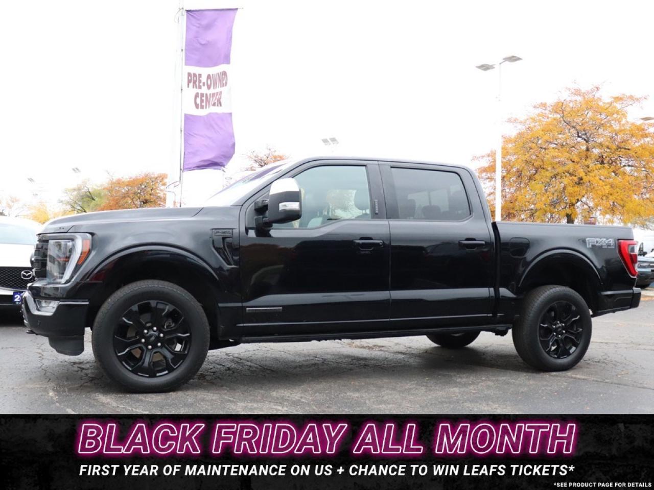 2022 Ford F-150 LARIAT | 4X4 | HYRBID | BLK PKG | ROOF | 360 | 20s Photo
