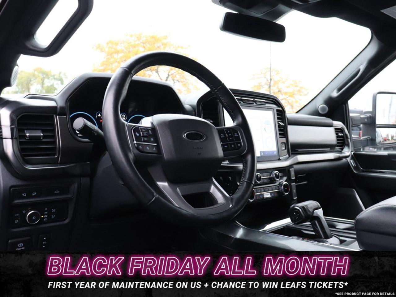 2022 Ford F-150 LARIAT | 4X4 | HYRBID | BLK PKG | ROOF | 360 | 20s Photo