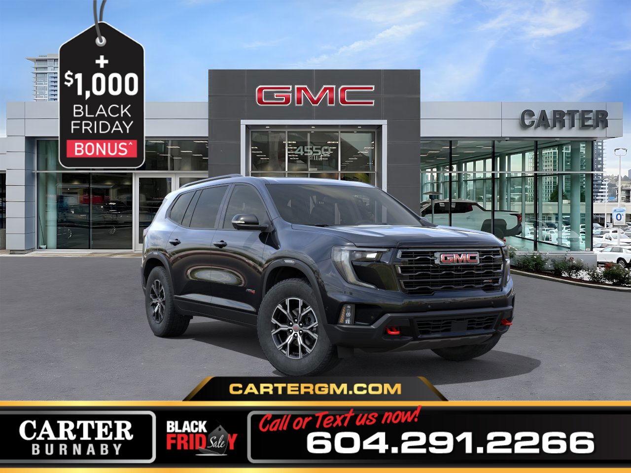 New 2026 GMC Acadia  for sale in Burnaby, BC