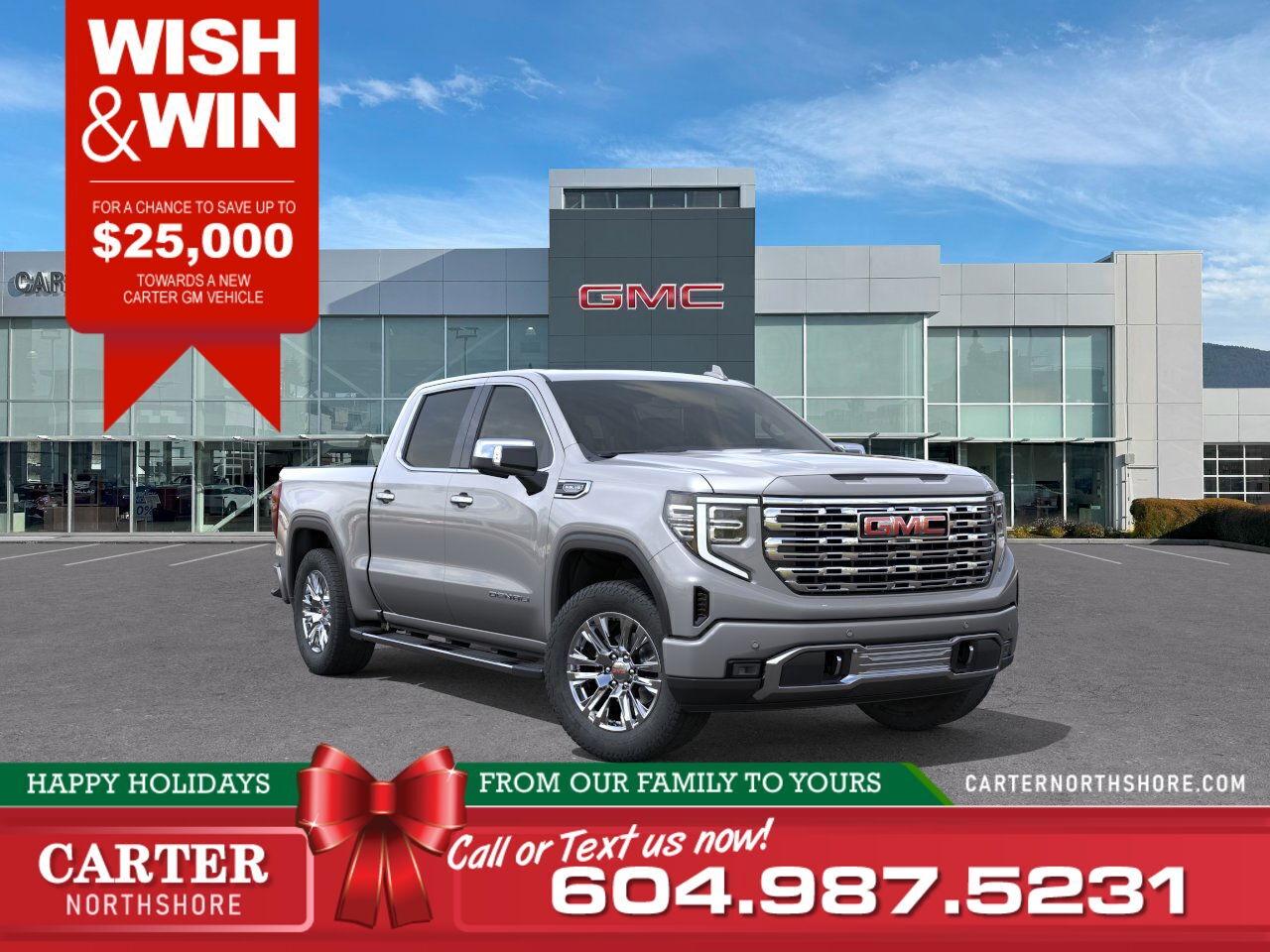 New 2026 GMC Sierra 1500 DENALI 4WD | Alum Wheels/Heated & Vented Seats for sale in North Vancouver, BC