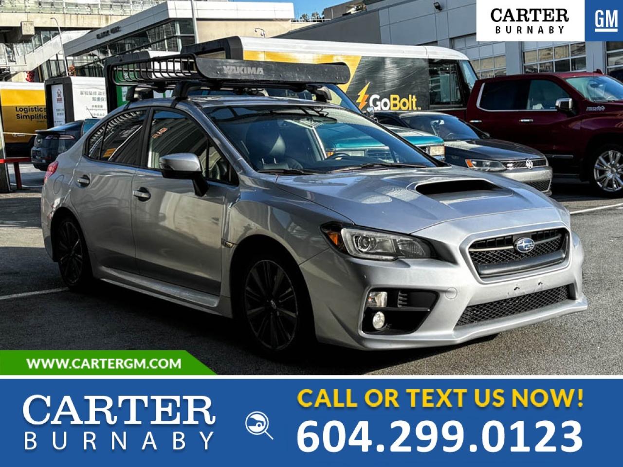 Used 2017 Subaru WRX SPORT-TECH AWD | HEAT PWR SEAT/SUNROOF/REAR CAMERA for sale in Burnaby, BC