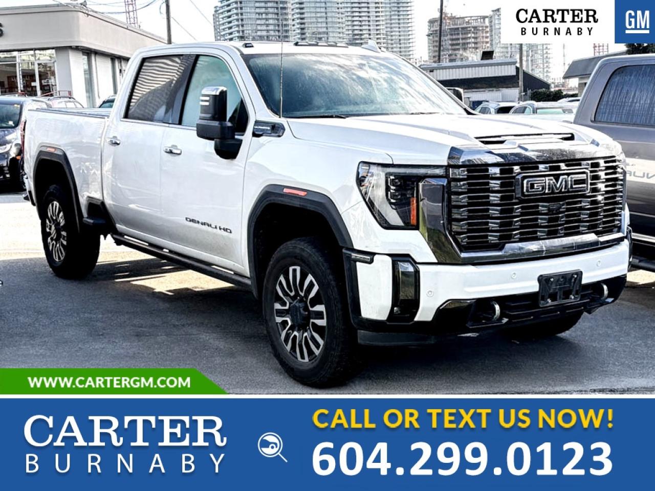 Used 2024 GMC Sierra 3500 HD DENALI ULTIMATE 4WD | SUNROOF/HD SURROUND/PWR SEAT for sale in Burnaby, BC
