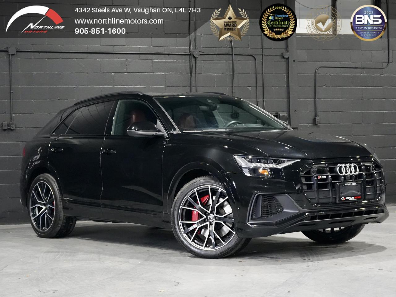 Used 2022 Audi SQ8 PANO/HUD/B&O/22 IN RIM/360 CAM/NO ACCIDENT/1OWNER for sale in Vaughan, ON