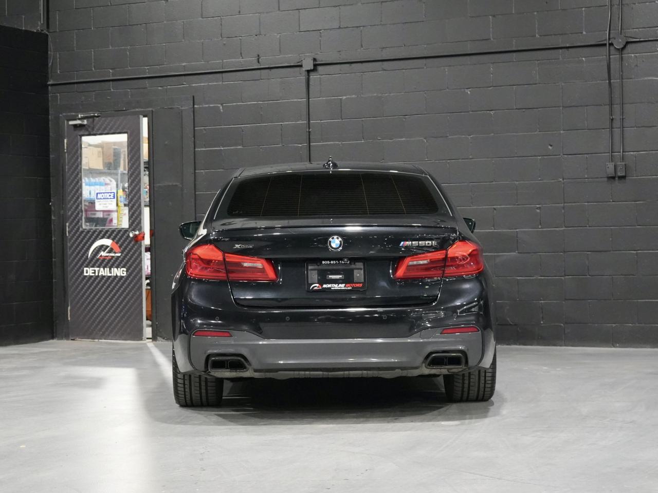 2019 BMW 5 Series M550i xDrive /HUD/360CAM/DRIVE ASSIST/ROOF/1-OWNER Photo