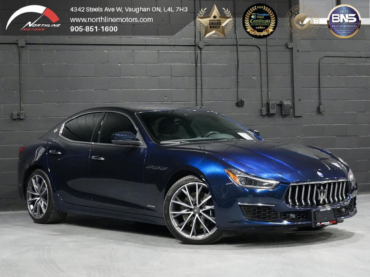 2021 Maserati Ghibli S Q4 GranLusso/ROOF/360 CAM/HARMAN K/NO ACCIDENT Photo0