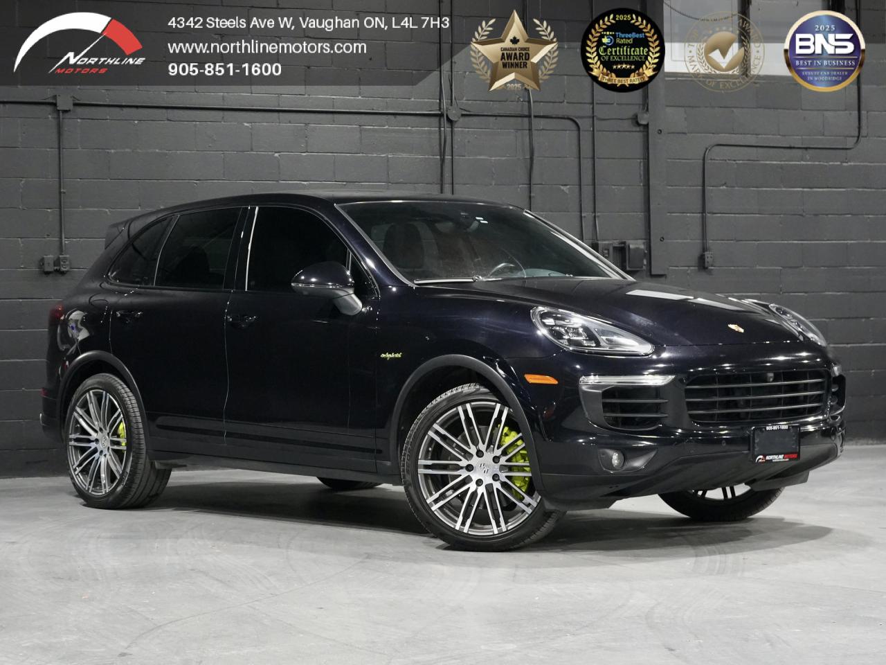 Used 2016 Porsche Cayenne S E-Hybrid/360 CAM/PANO/NAV/BOSE/NO ACCIDENT for sale in Vaughan, ON