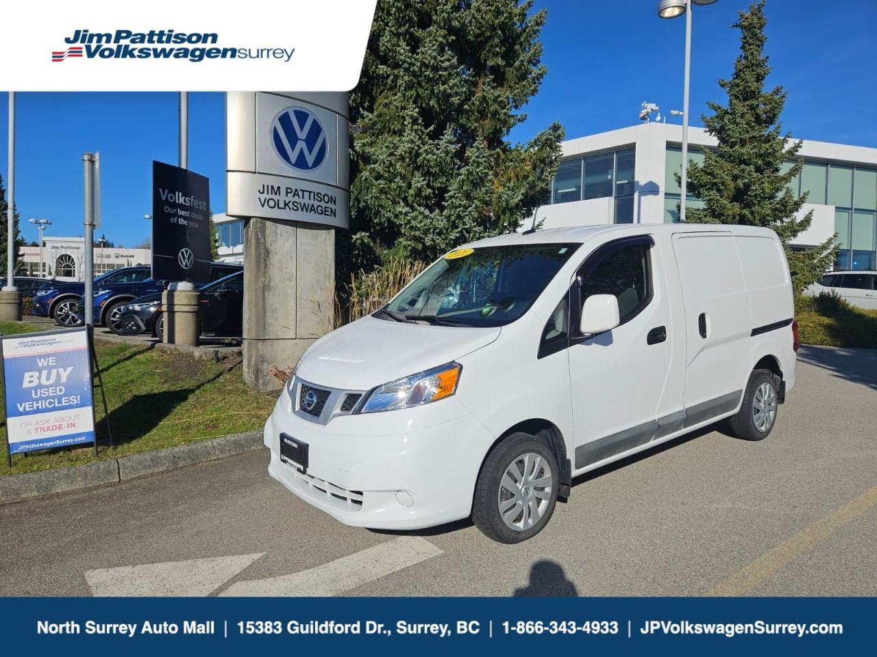 Used 2021 Nissan NV200 Compact Cargo NV200 SV for sale in Surrey, BC