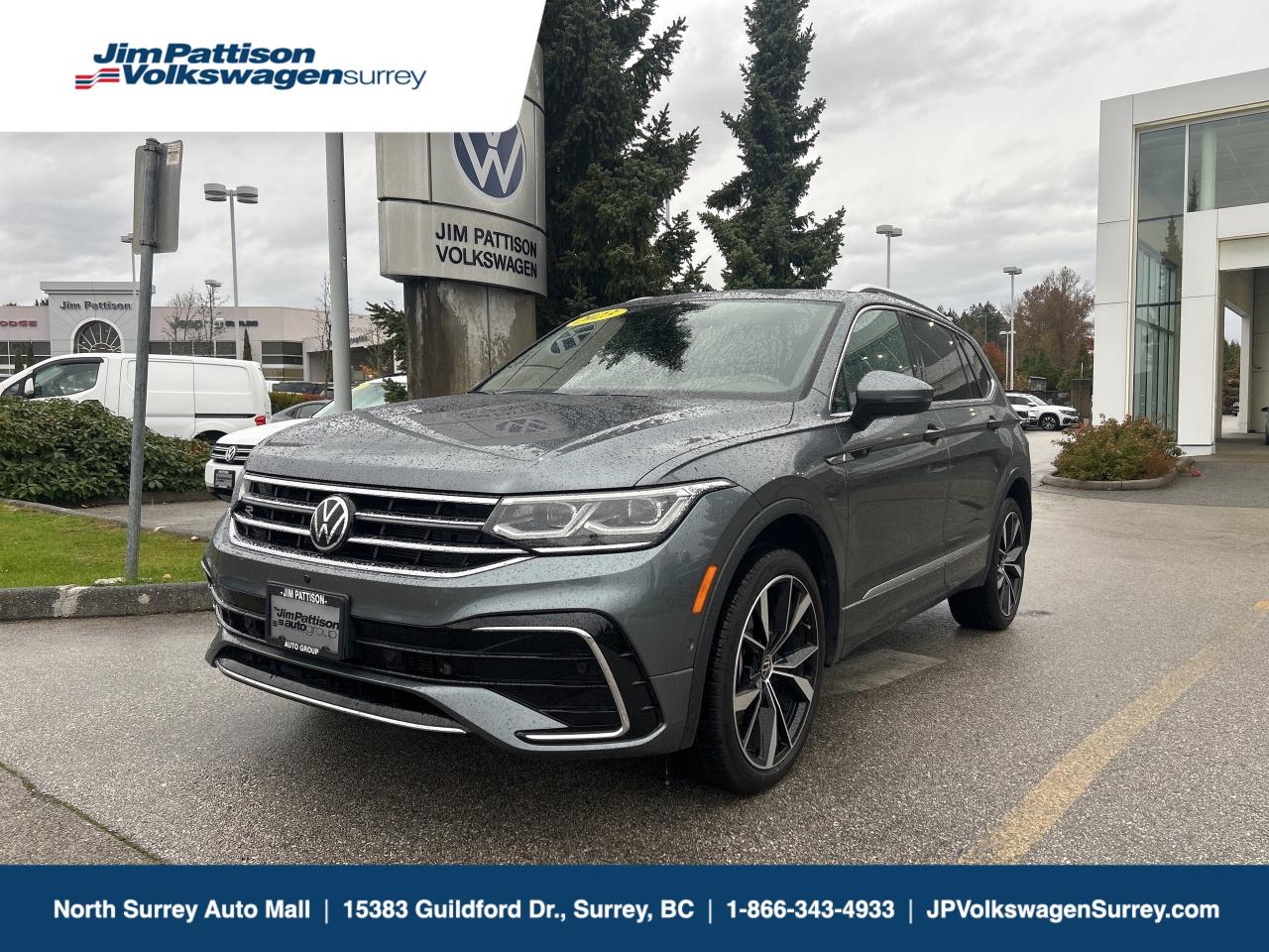 Used 2023 Volkswagen Tiguan HIGHLINE R-LINE 4MOTION for sale in Surrey, BC