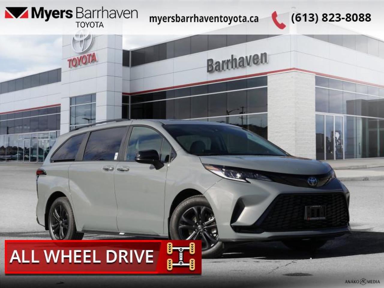 Used 2025 Toyota Sienna XSE 7-Passenger AWD  - Certified - $452 B/W for sale in Ottawa, ON
