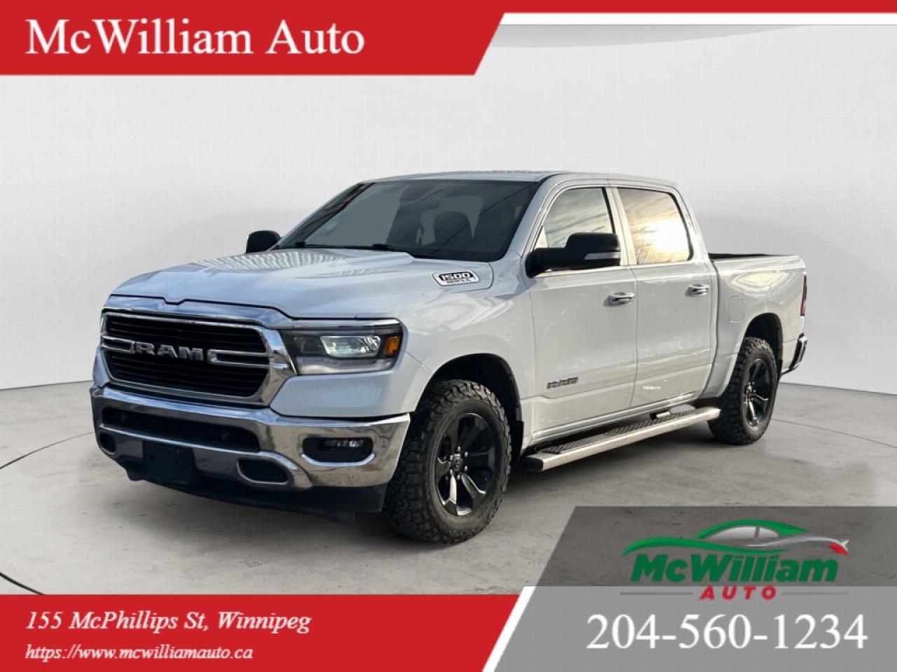 Used 2019 RAM 1500 Big Horn 4x4 | Apple Carplay | HTD Seats & Wheel | Remote Start | for sale in Winnipeg, MB