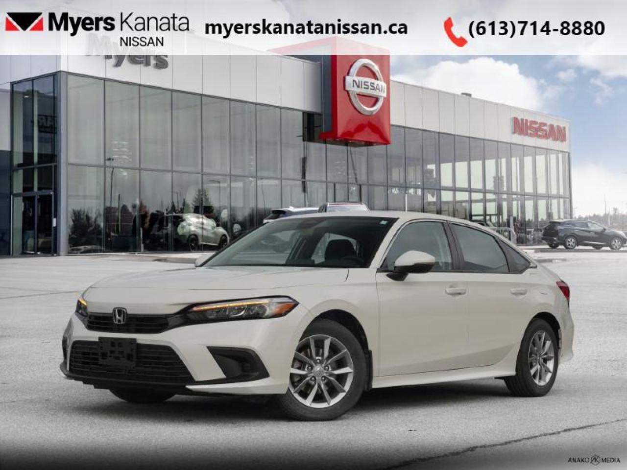 Used 2024 Honda Civic Sedan EX  - Sunroof -  Heated Seats for sale in Kanata, ON