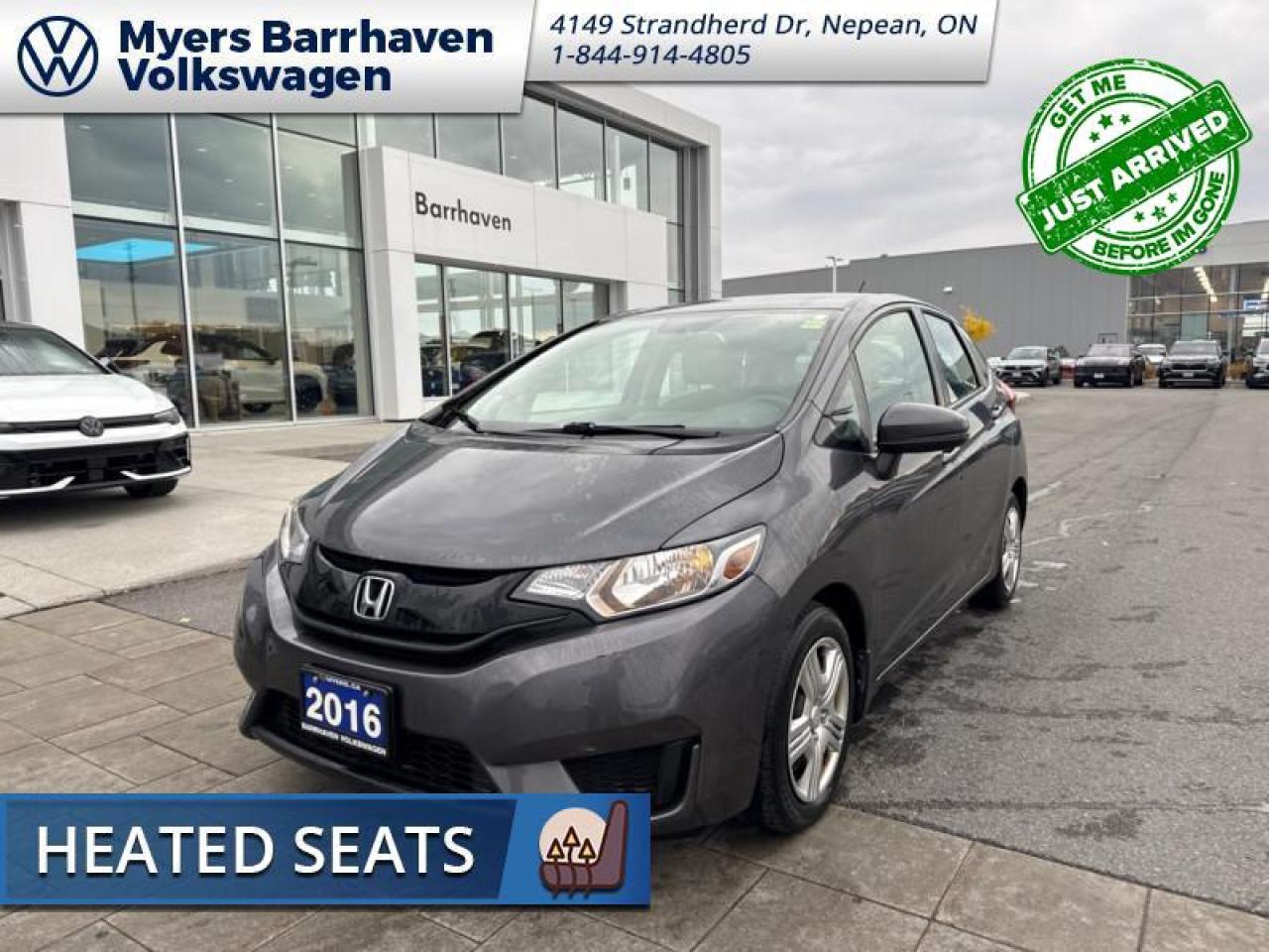 Used 2016 Honda Fit CVT LX  - Bluetooth -  Heated Seats for sale in Nepean, ON