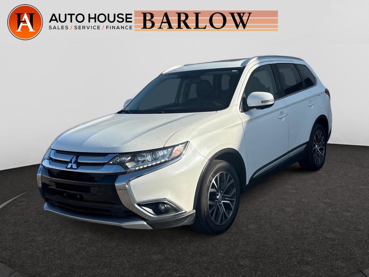 Used 2017 Mitsubishi Outlander ES 7 PASSENGER BACKUP CAMERA SUNROOF LEATHER for sale in Calgary, AB