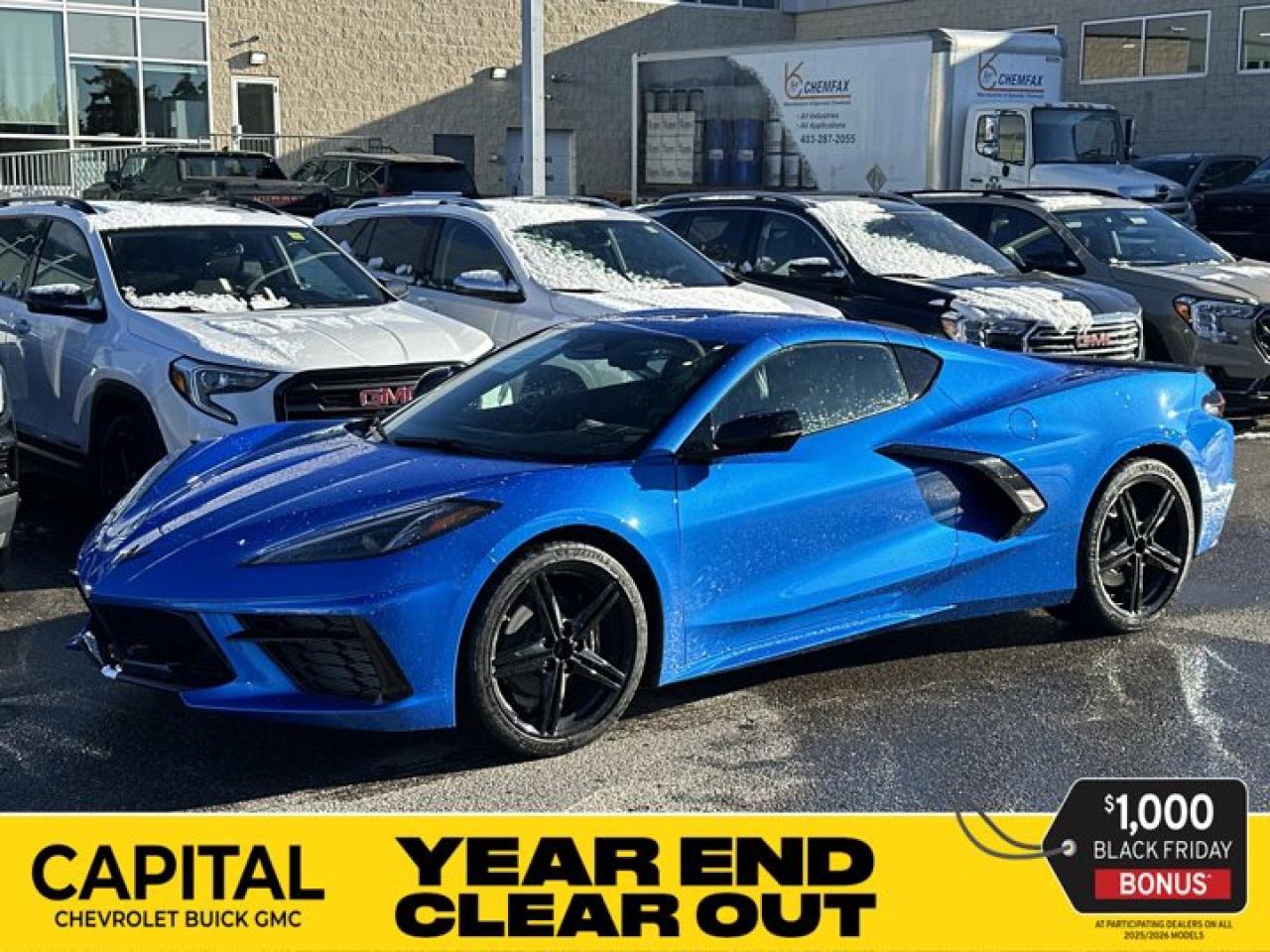 New 2026 Chevrolet Corvette 1LT for sale in Calgary, AB