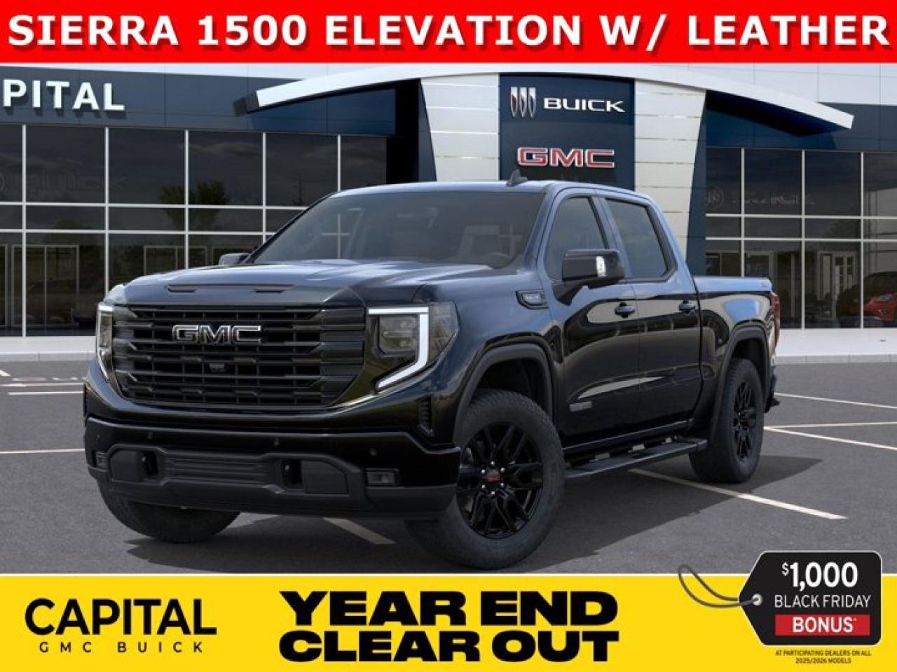 New 2026 GMC Sierra 1500 Crew Cab Elevation for sale in Edmonton, AB