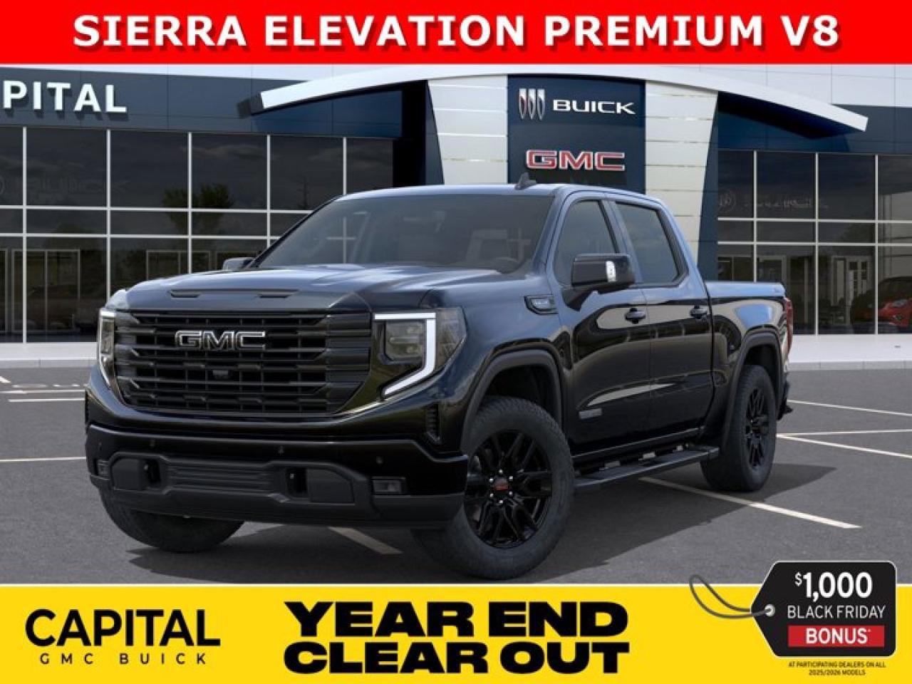 New 2026 GMC Sierra 1500 Crew Cab Elevation for sale in Edmonton, AB