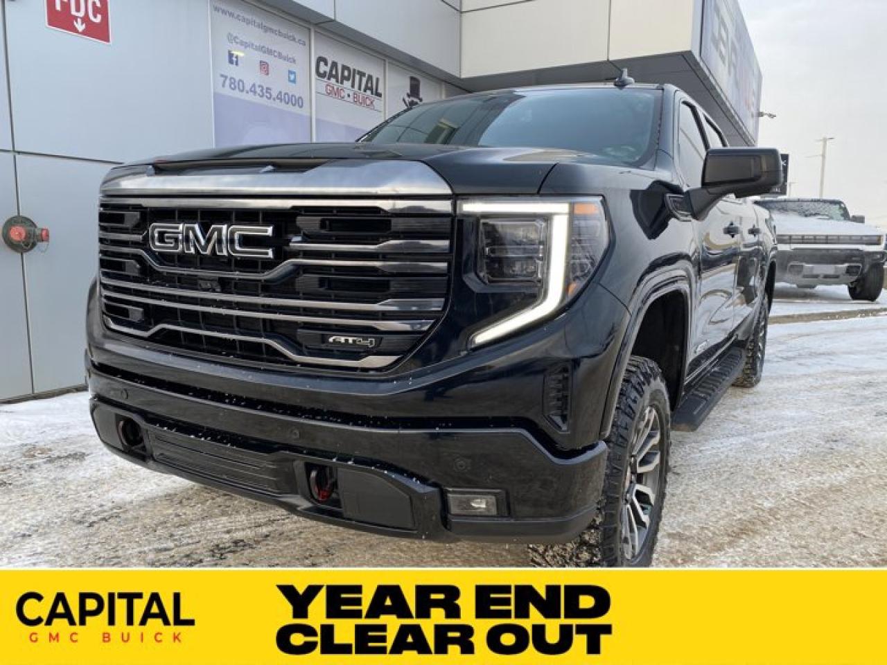 Used 2024 GMC Sierra 1500 Crew Cab AT4 * 6.2L V8 * ADAPTIVE CRUISE * PREMIUM PACKAGE * for sale in Edmonton, AB