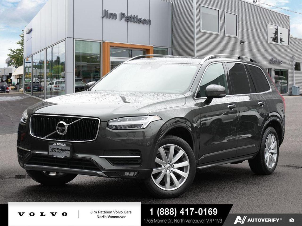 Used 2018 Volvo XC90 T6 AWD Momentum - Local/Volvo Serviced for sale in North Vancouver, BC