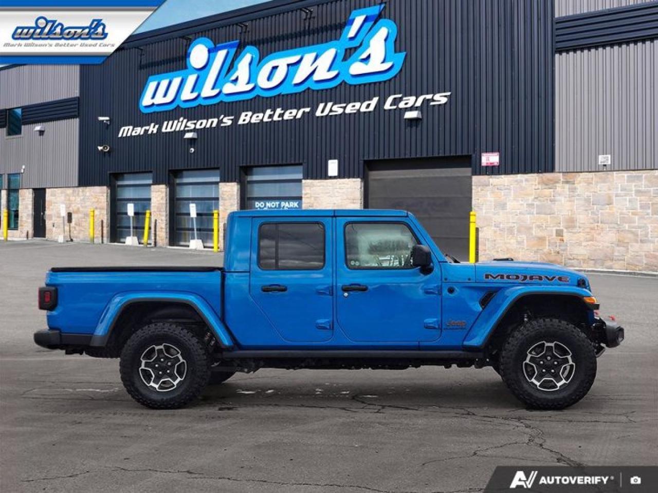 2022 Jeep Gladiator Mojave | Leather | Tow Pkg | Heated Wheel + Seats | Spray-in Liner | Body Colour Hardtop and More ! Photo