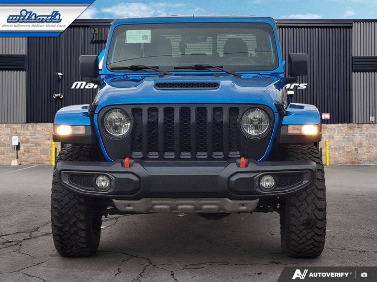 2022 Jeep Gladiator Mojave | Leather | Tow Pkg | Heated Wheel + Seats | Spray-in Liner | Body Colour Hardtop and More ! Photo