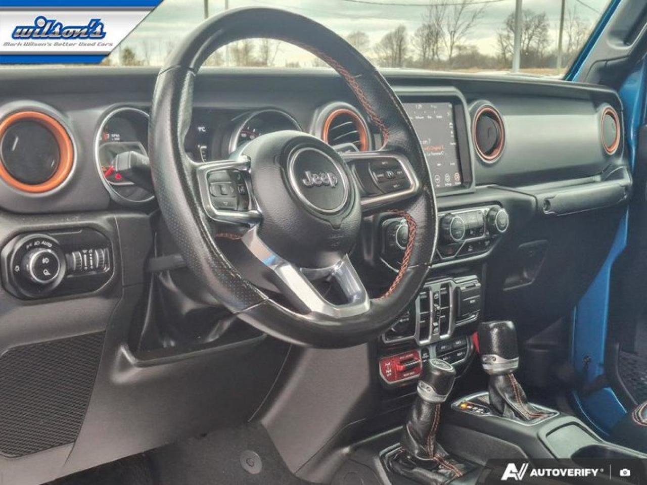 2022 Jeep Gladiator Mojave | Leather | Tow Pkg | Heated Wheel + Seats | Spray-in Liner | Body Colour Hardtop and More ! Photo