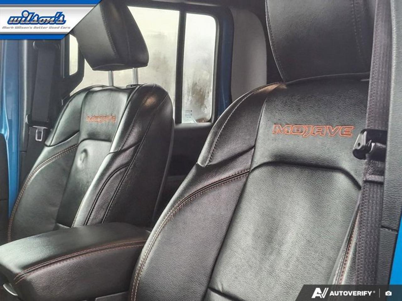 2022 Jeep Gladiator Mojave | Leather | Tow Pkg | Heated Wheel + Seats | Spray-in Liner | Body Colour Hardtop and More ! Photo