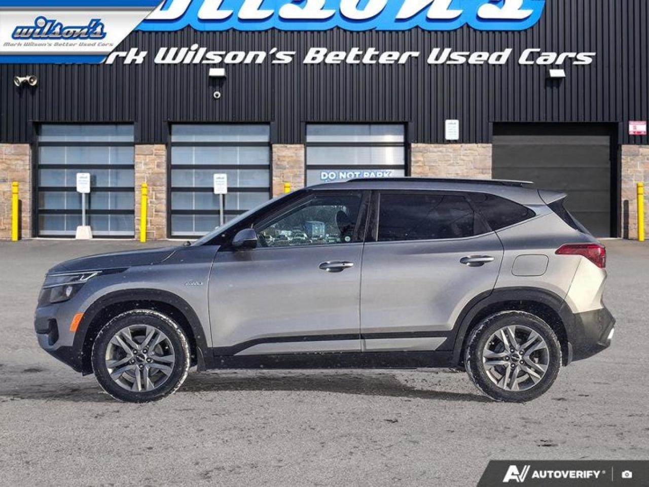 2022 Kia Seltos EX AWD | Leather | Sunroof | Heated Wheel + Seats | CarPlay + Android | BSM | Rear Camera and More ! Photo