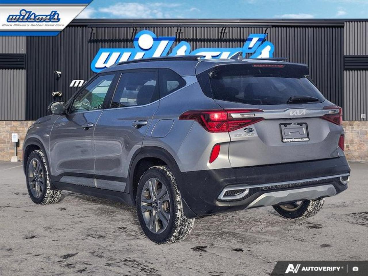 2022 Kia Seltos EX AWD | Leather | Sunroof | Heated Wheel + Seats | CarPlay + Android | BSM | Rear Camera and More ! Photo