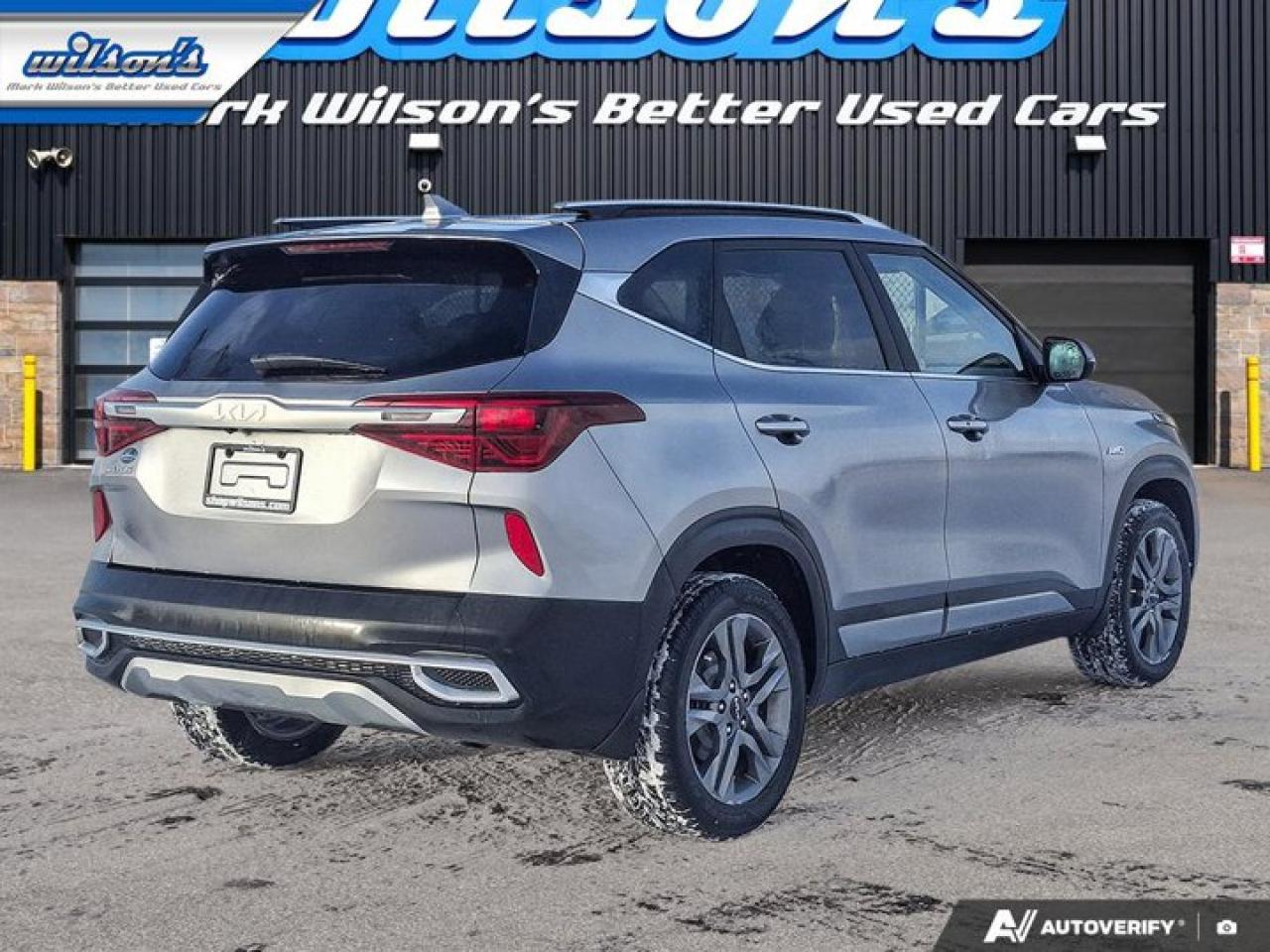 2022 Kia Seltos EX AWD | Leather | Sunroof | Heated Wheel + Seats | CarPlay + Android | BSM | Rear Camera and More ! Photo4