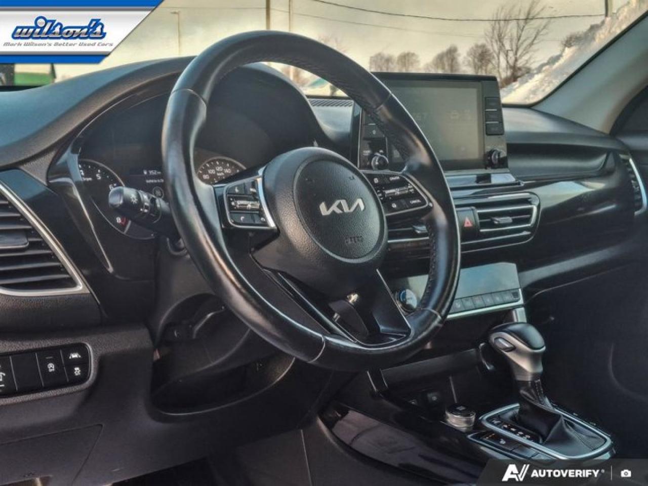 2022 Kia Seltos EX AWD | Leather | Sunroof | Heated Wheel + Seats | CarPlay + Android | BSM | Rear Camera and More ! Photo