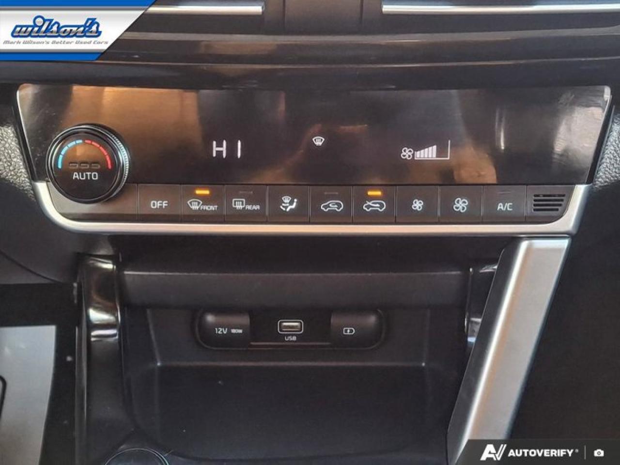 2022 Kia Seltos EX AWD | Leather | Sunroof | Heated Wheel + Seats | CarPlay + Android | BSM | Rear Camera and More ! Photo