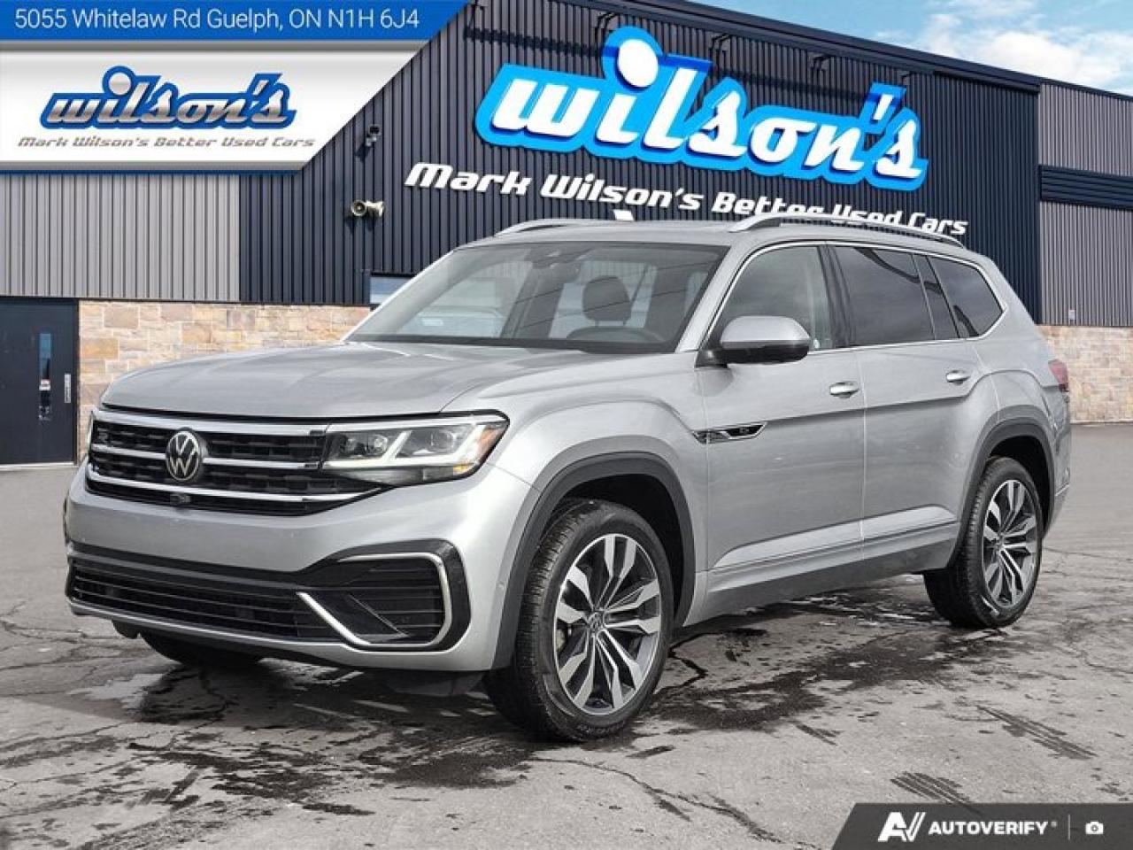 Used 2023 Volkswagen Atlas Execline 4Motion | V6 | R-Line | Leather | Pano Roof | Nav | 360 Camera | Adaptive Cruise and More ! for sale in Guelph, ON
