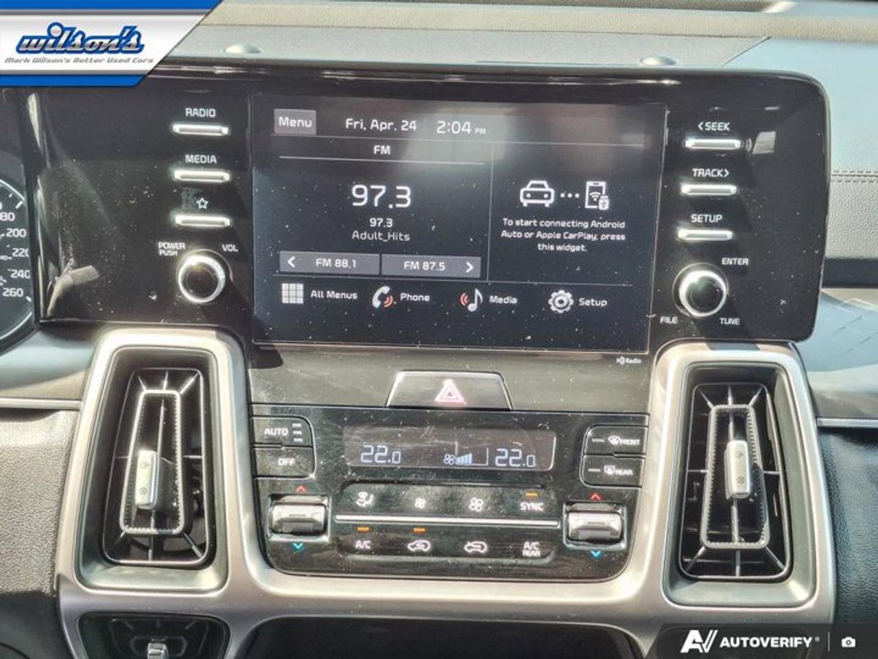 2022 Kia Sorento X-Line AWD | 7 Passenger | Heated Wheel + Seats | Power Seat | CarPlay + Android | 20" Wheels & More Photo