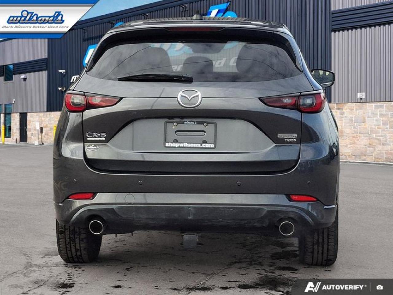 2022 Mazda CX-5 Signature AWD | Turbo | Leather | Sunroof | Nav | 360 Camera | Adaptive Cruise | Power Seat & More ! Photo