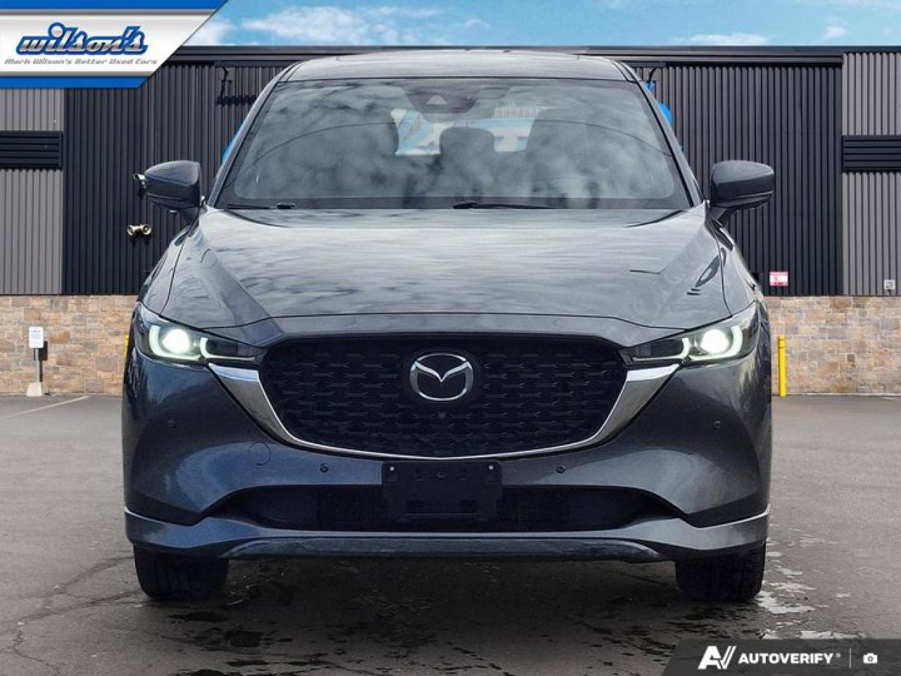2022 Mazda CX-5 Signature AWD | Turbo | Leather | Sunroof | Nav | 360 Camera | Adaptive Cruise | Power Seat & More ! Photo