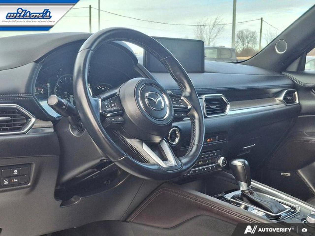 2022 Mazda CX-5 Signature AWD | Turbo | Leather | Sunroof | Nav | 360 Camera | Adaptive Cruise | Power Seat & More ! Photo