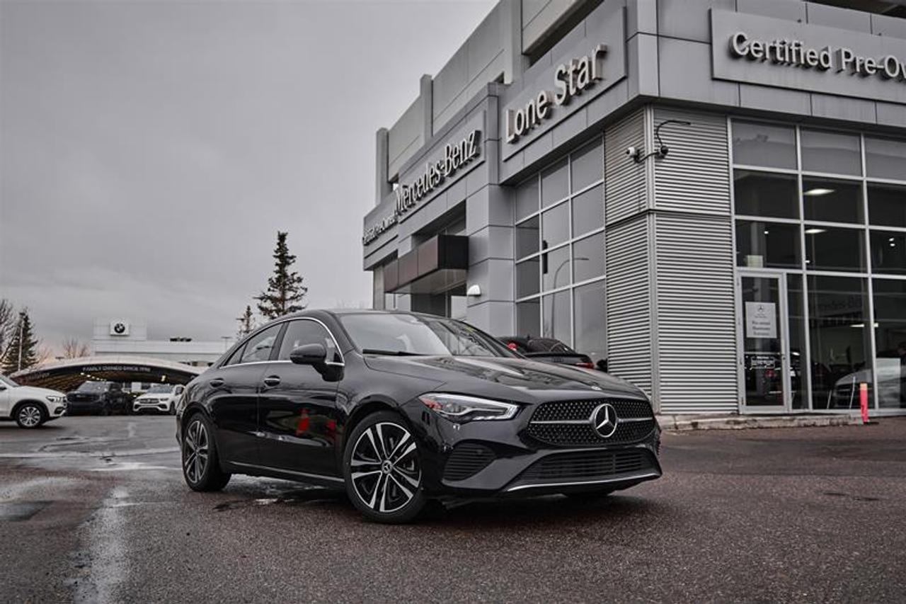 Mercedes Certified I Warranty to Sept of 30 or 120,000KM I Clean CarFAX I Fully Reconditioned I 4 Brand New Tires I Exclusive Trim I  This Vehicle is Proudly Offered by Lone Star Mercedes-Benz - Calgarys Luxury Pre-Owned Dealership for over 50 Years. Our Certified Pre Owned Mercedes-Benz vehicles have been hand selected by our team and have undergone an extensive 169 plus point inspection, as well as a full detailing and reconditioning regime to ensure piece-of-mind and satisfaction in your next vehicle. All of our Certified Pre Owned vehicles include a Mercedes-Benz 2 Year/40,000km warranty extension from new and special financing for new and loyal customers. Call or reach out to us online to speak to our experienced sales team members today! Conveniently located at the corner of Glenmore and Deerfoot Trail. AMVIC Licensed Business.