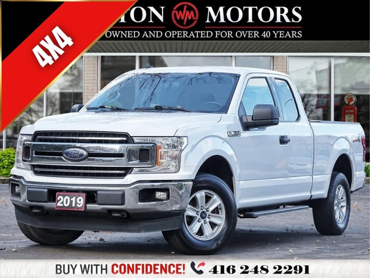 2019 Ford F-150 XLT*4X4*SUPER CAB*REV-CAM*POWER GROUP*3.3L