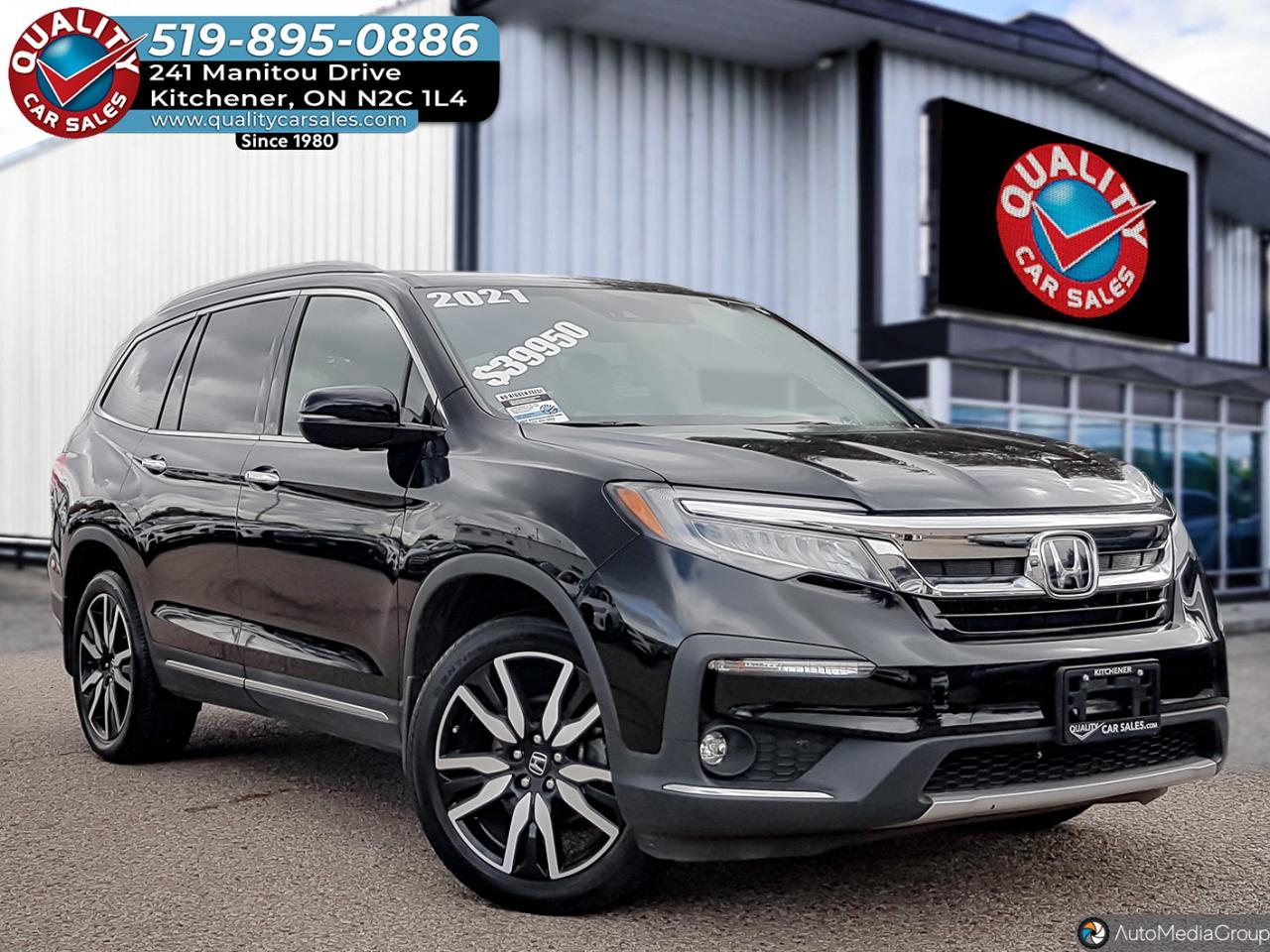 2021 Honda Pilot Touring *LEATHER-SUNROOF-NAVIGATION-DVD PLAYER*