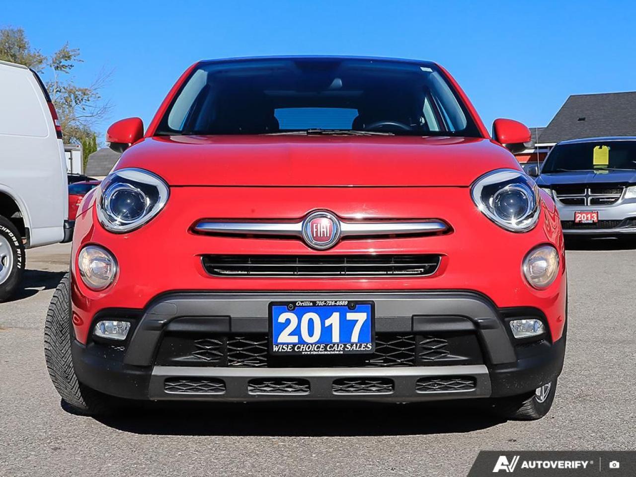 2017 Fiat 500X Trekking,REMOTE START,R/V CAM,PANO,LEATHER/CLOTH Photo