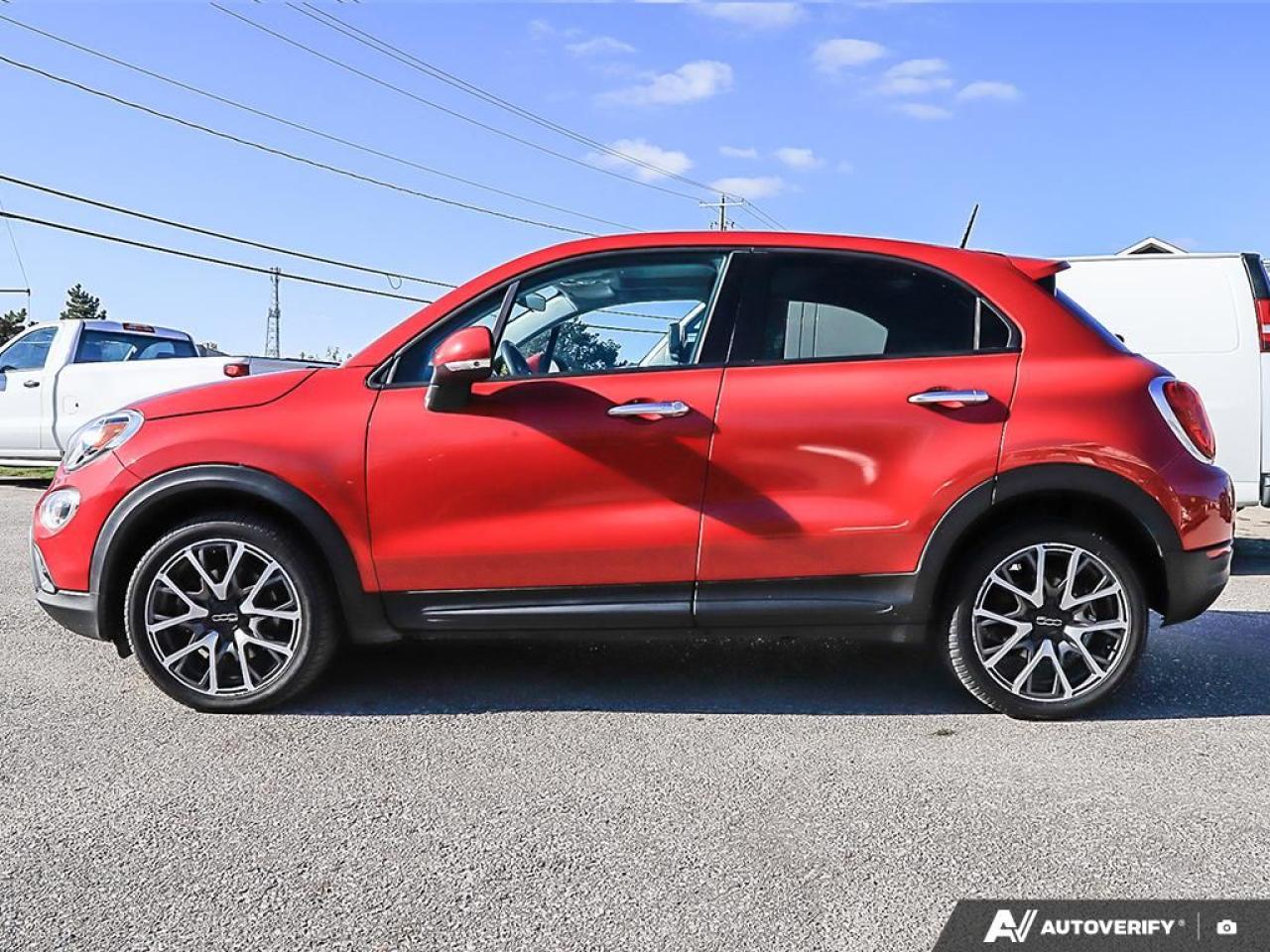 2017 Fiat 500X Trekking,REMOTE START,R/V CAM,PANO,LEATHER/CLOTH Photo2
