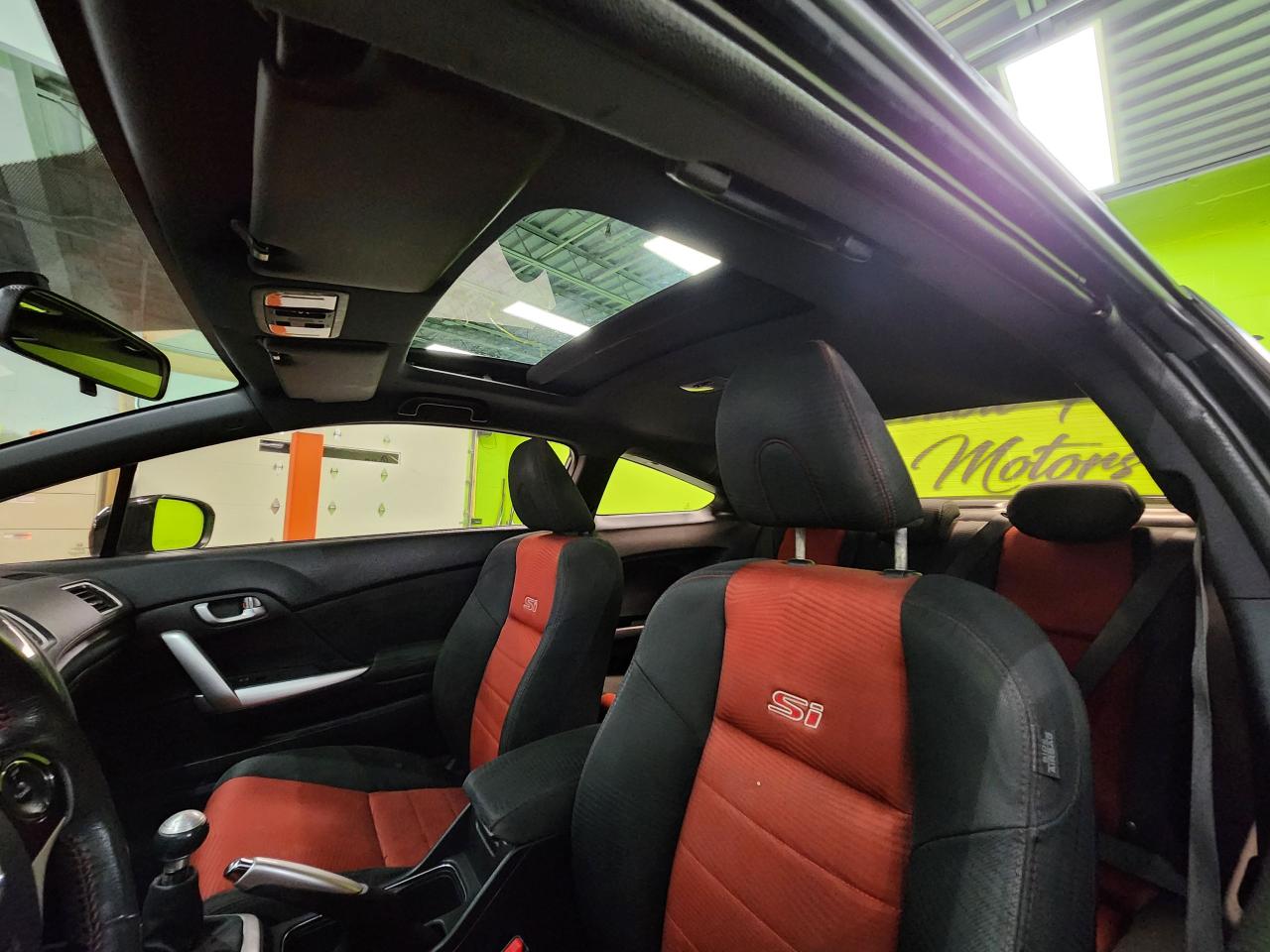 2015 Honda Civic SI SUNROOF RED INTERIOR BLACK WHEELS - Photo #35