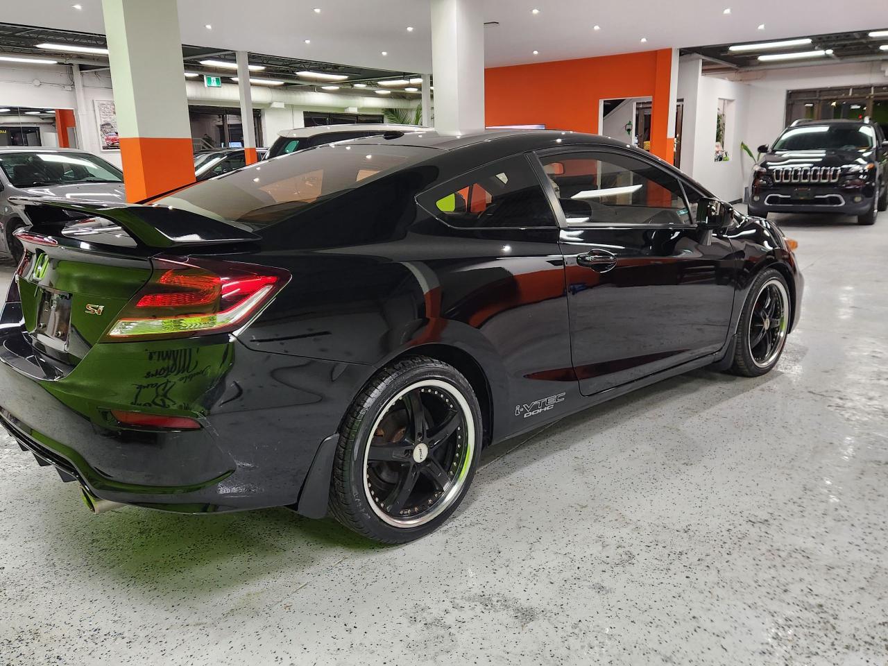 2015 Honda Civic SI SUNROOF RED INTERIOR BLACK WHEELS - Photo #7