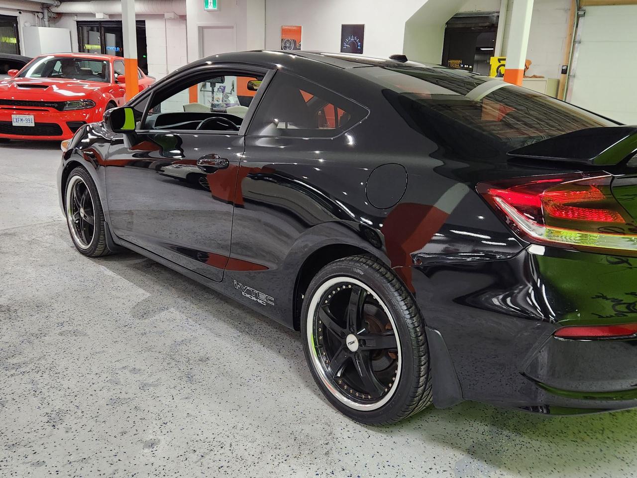 2015 Honda Civic SI SUNROOF RED INTERIOR BLACK WHEELS - Photo #11