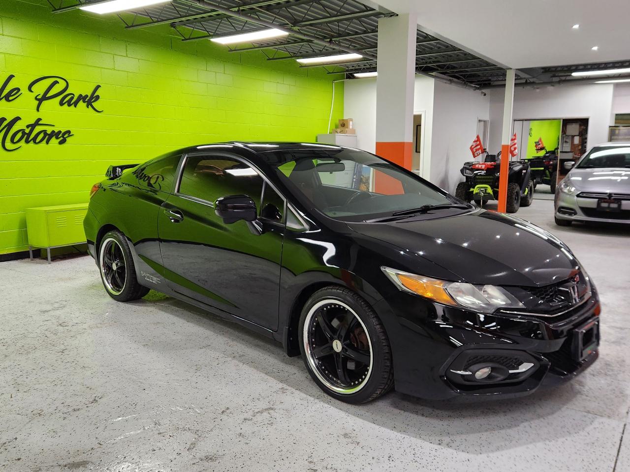 2015 Honda Civic SI SUNROOF RED INTERIOR BLACK WHEELS - Photo #5