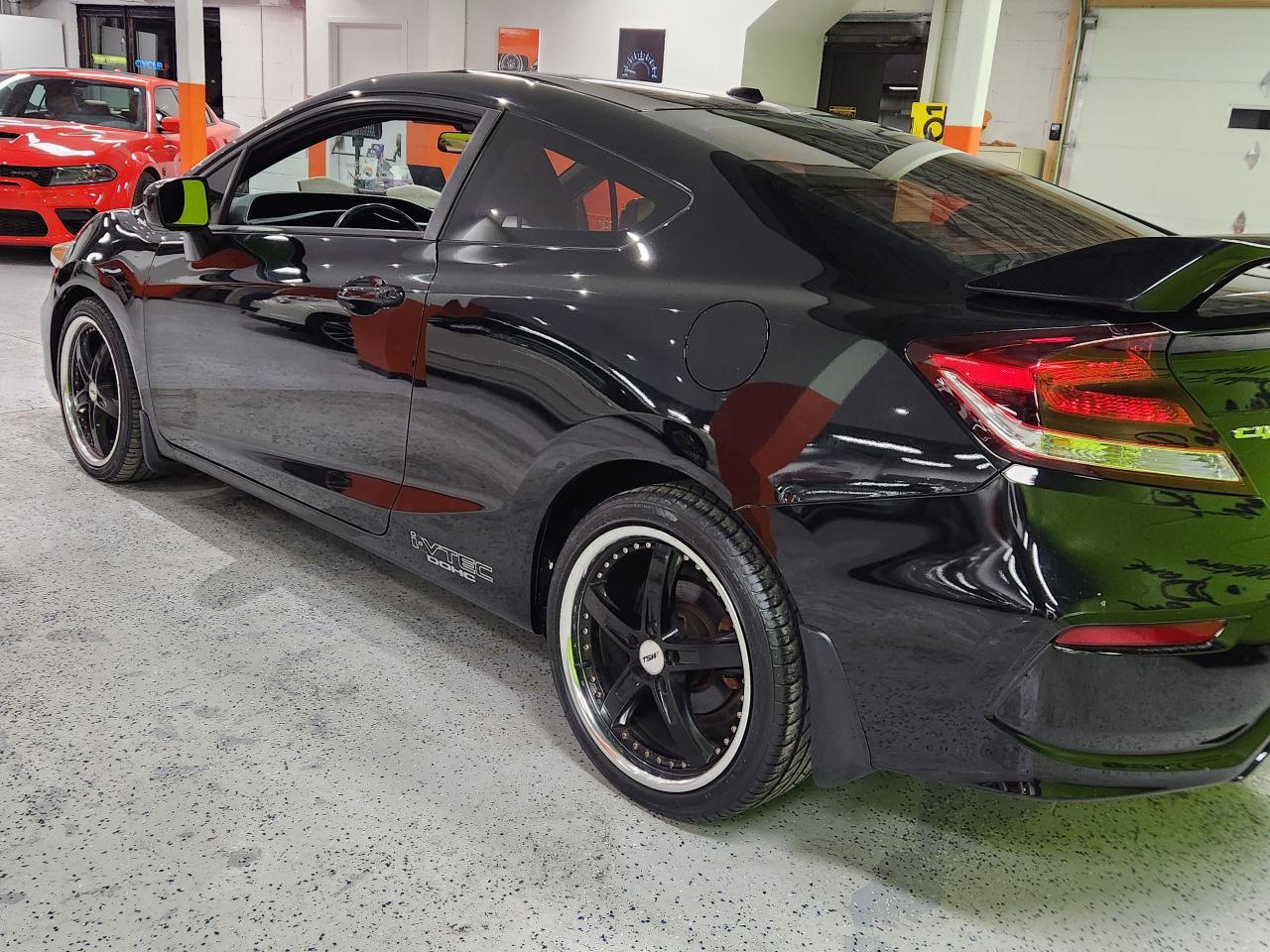 2015 Honda Civic SI SUNROOF RED INTERIOR BLACK WHEELS - Photo #12