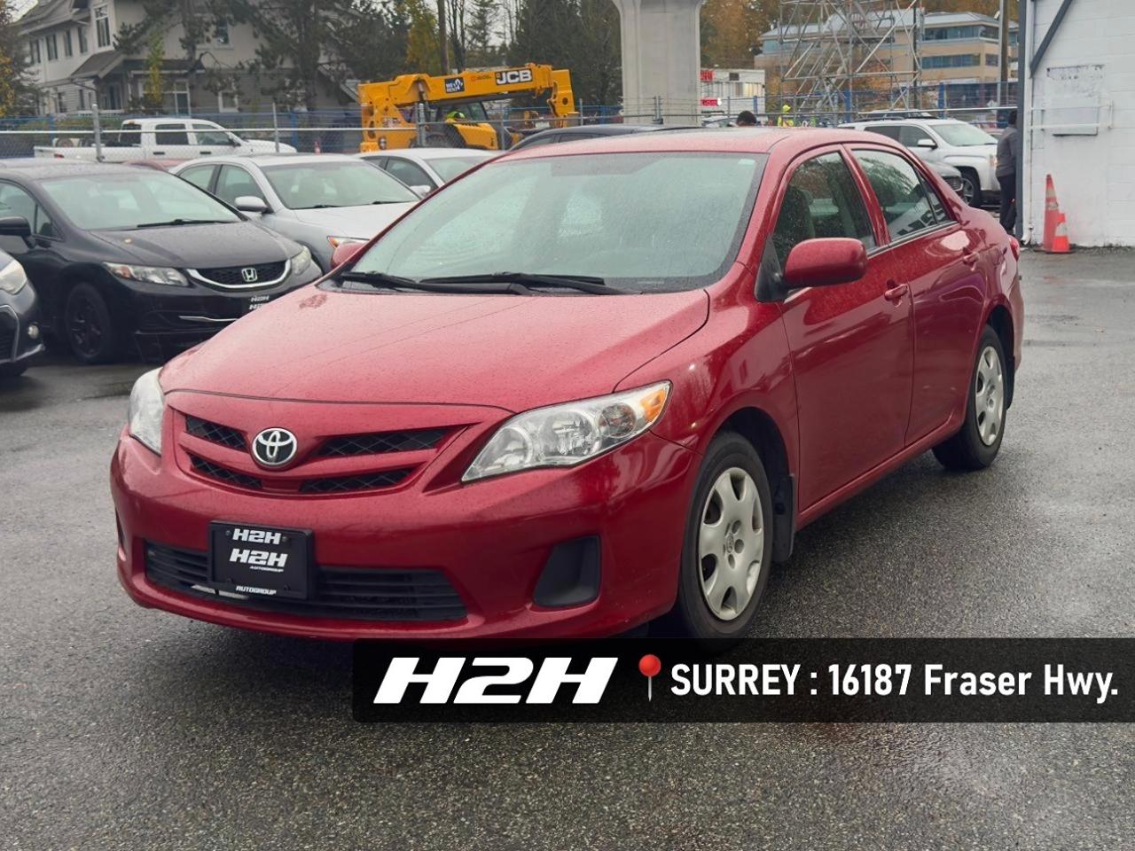 Used 2013 Toyota Corolla FINANCING AVAILABLE for sale in Surrey, BC