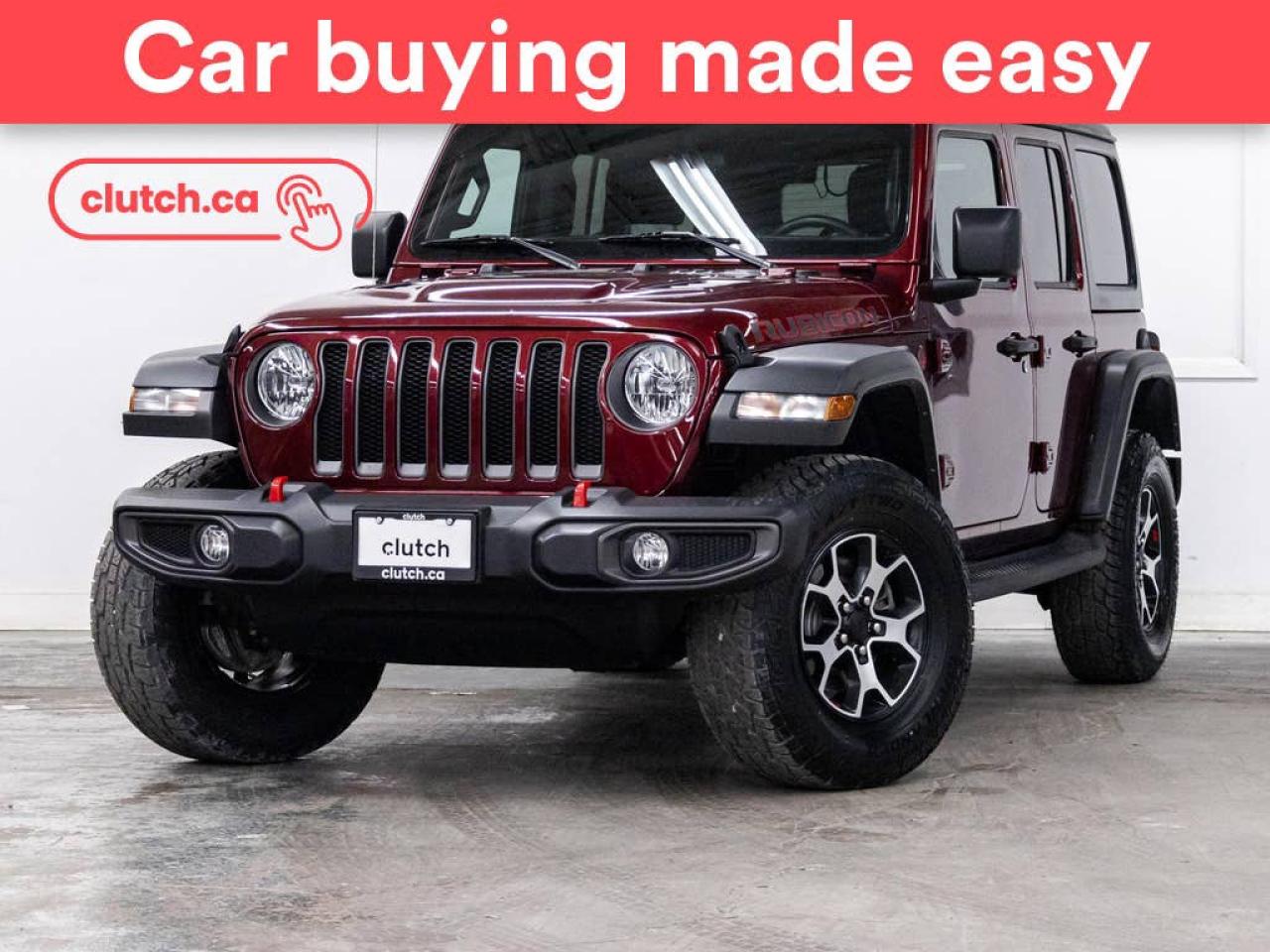 Used 2021 Jeep Wrangler Unlimited Rubicon w/ Push Button Start, Rearview Cam, Dual Zone A/C for sale in Toronto, ON